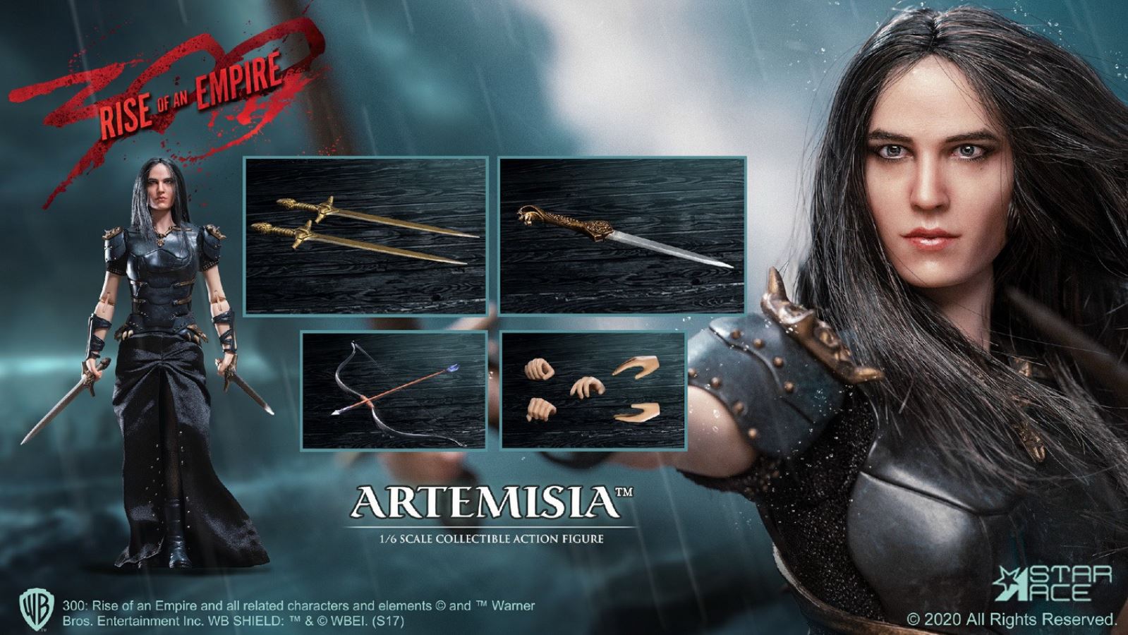 1/6 (300 Warriors: Rise of an Empire) Female General Artemisia 3.0