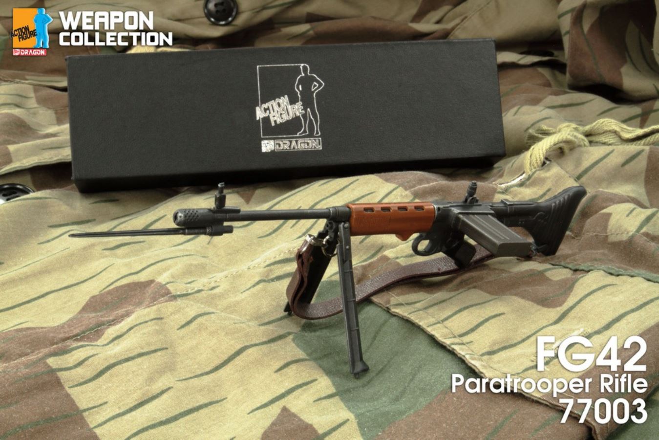 1/6 Weapon Card Series-FG42 Paratrooper Rifle Sight Edition & Scope Edition