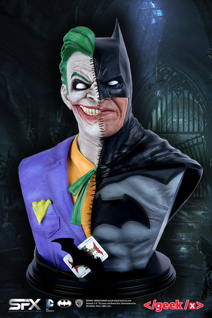 Joker & Batman Bust