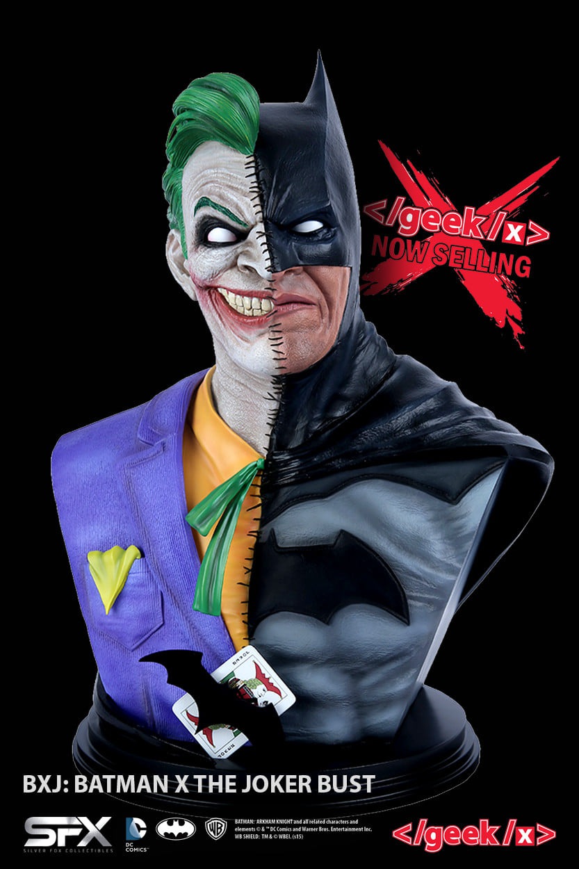 Joker & Batman Bust