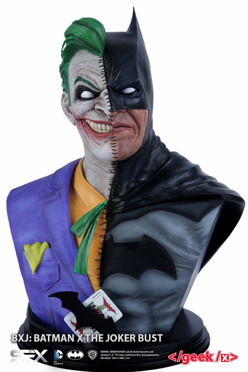 Joker & Batman Bust