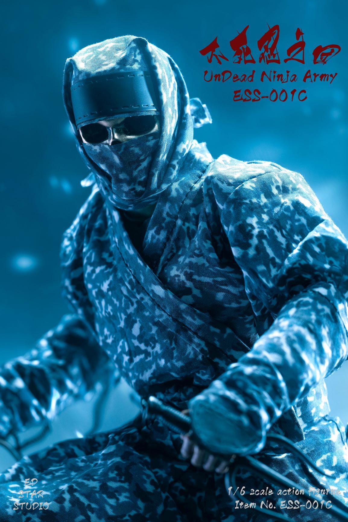 ESS-001 1/6 Undead Ninja Army Black