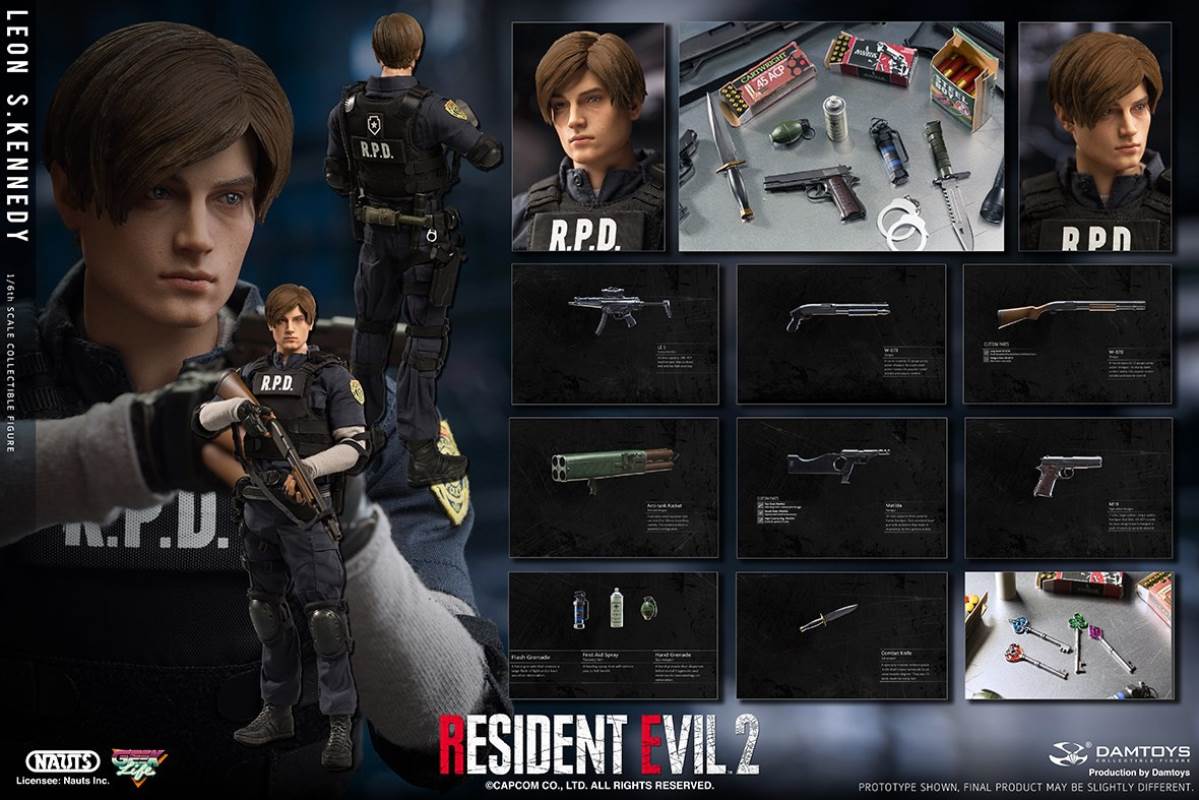 RESIDENT EVIL 2 - LEON S.KENNEDY 1/6 scale
