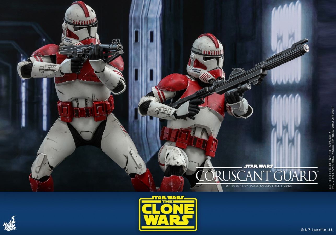 STAR WARS: THE CLONE WARS CORUSCANT GUARD 1/6
