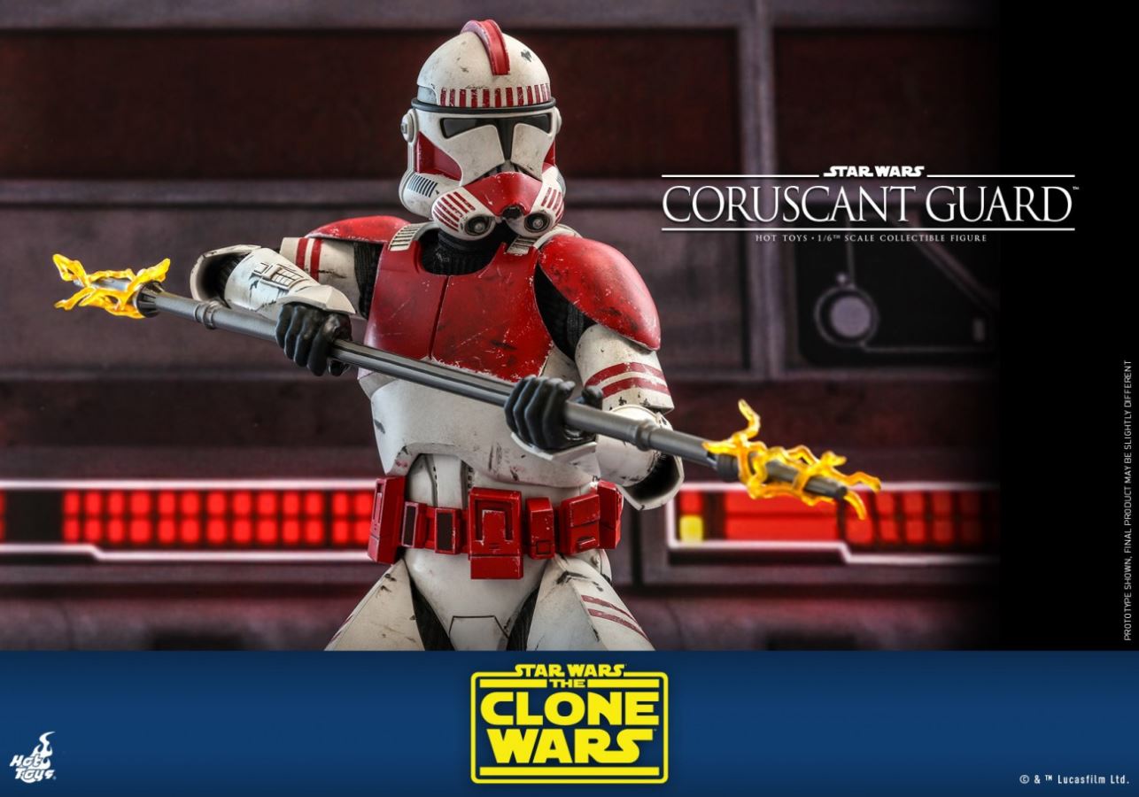 STAR WARS: THE CLONE WARS CORUSCANT GUARD 1/6