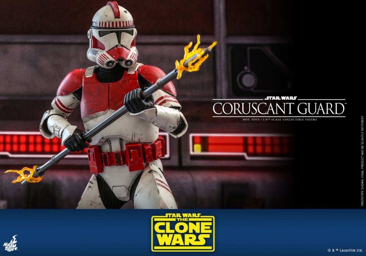 STAR WARS: THE CLONE WARS CORUSCANT GUARD 1/6