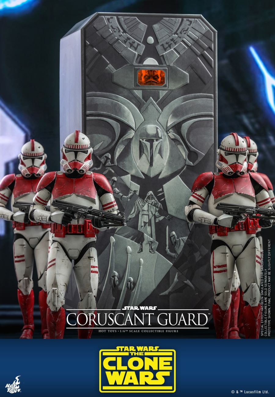 STAR WARS: THE CLONE WARS CORUSCANT GUARD 1/6