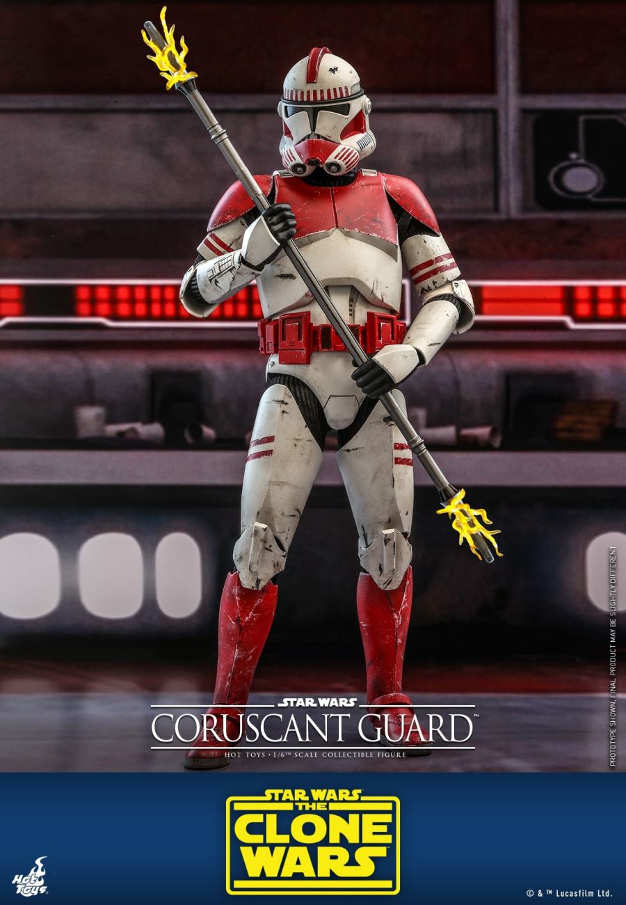 STAR WARS: THE CLONE WARS CORUSCANT GUARD 1/6
