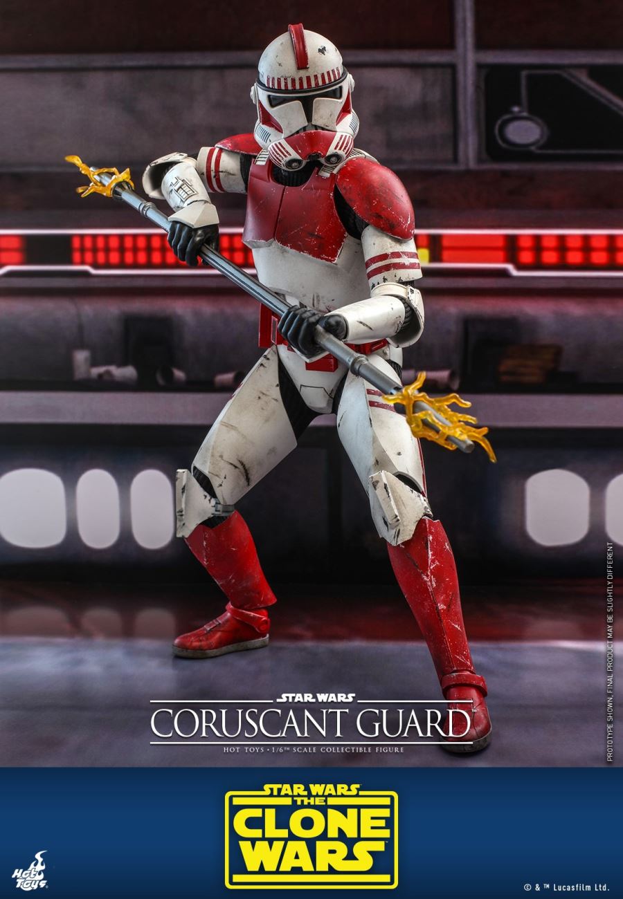 STAR WARS: THE CLONE WARS CORUSCANT GUARD 1/6