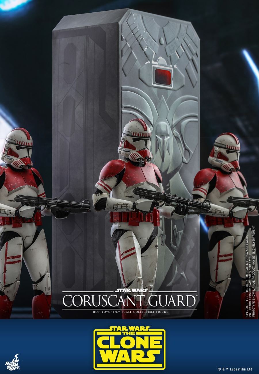 STAR WARS: THE CLONE WARS CORUSCANT GUARD 1/6