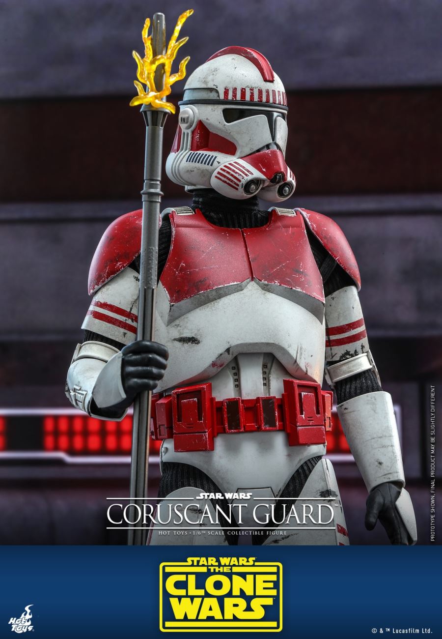 STAR WARS: THE CLONE WARS CORUSCANT GUARD 1/6