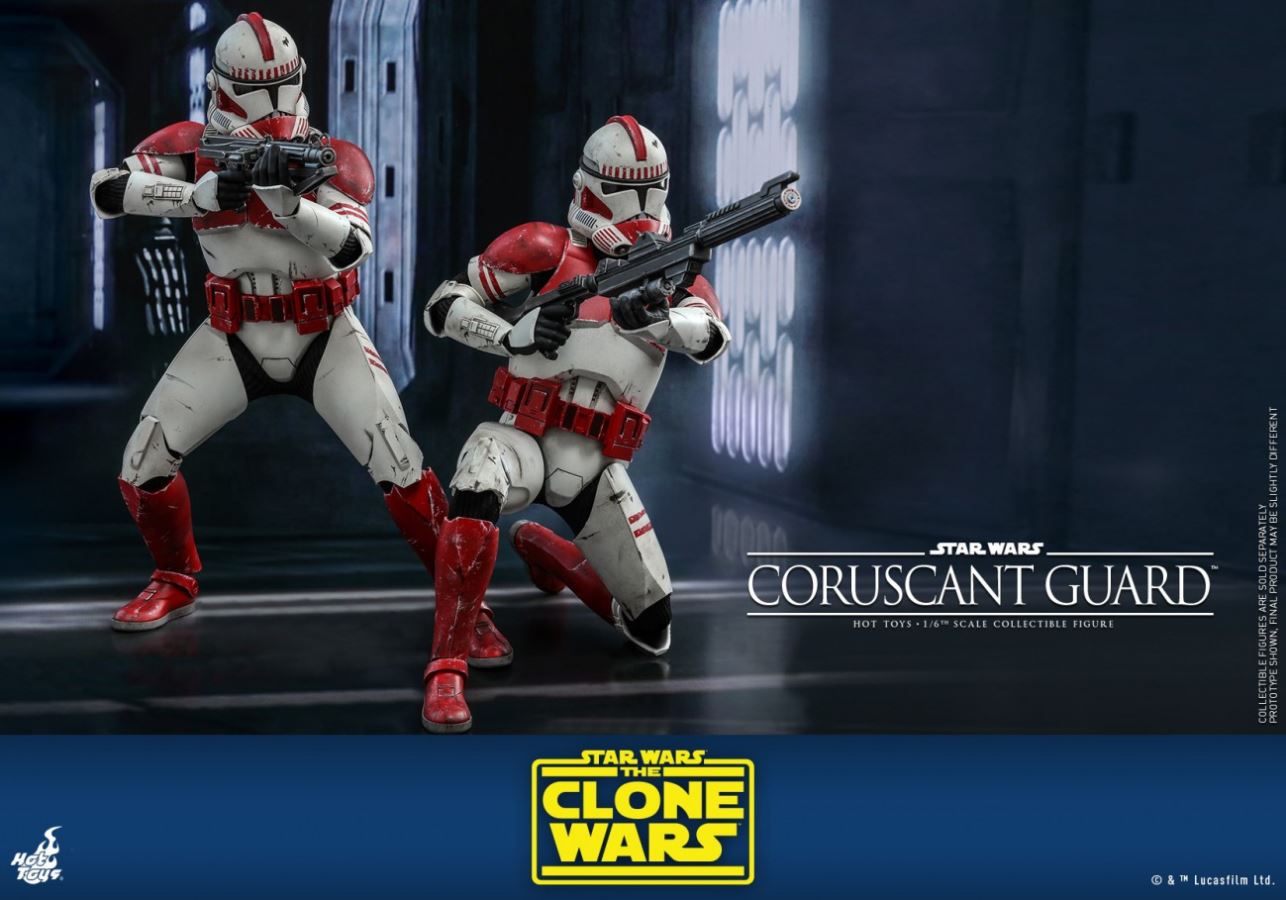 STAR WARS: THE CLONE WARS CORUSCANT GUARD 1/6
