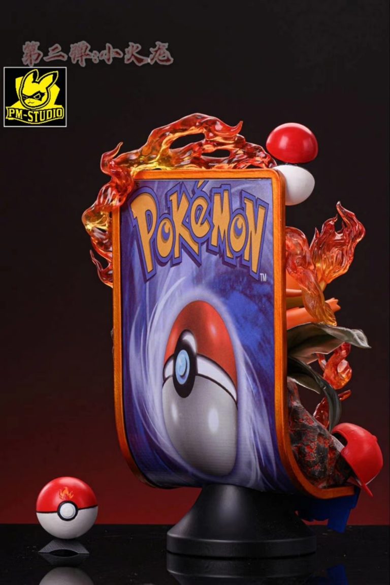 3D Charmander Pokemon Card