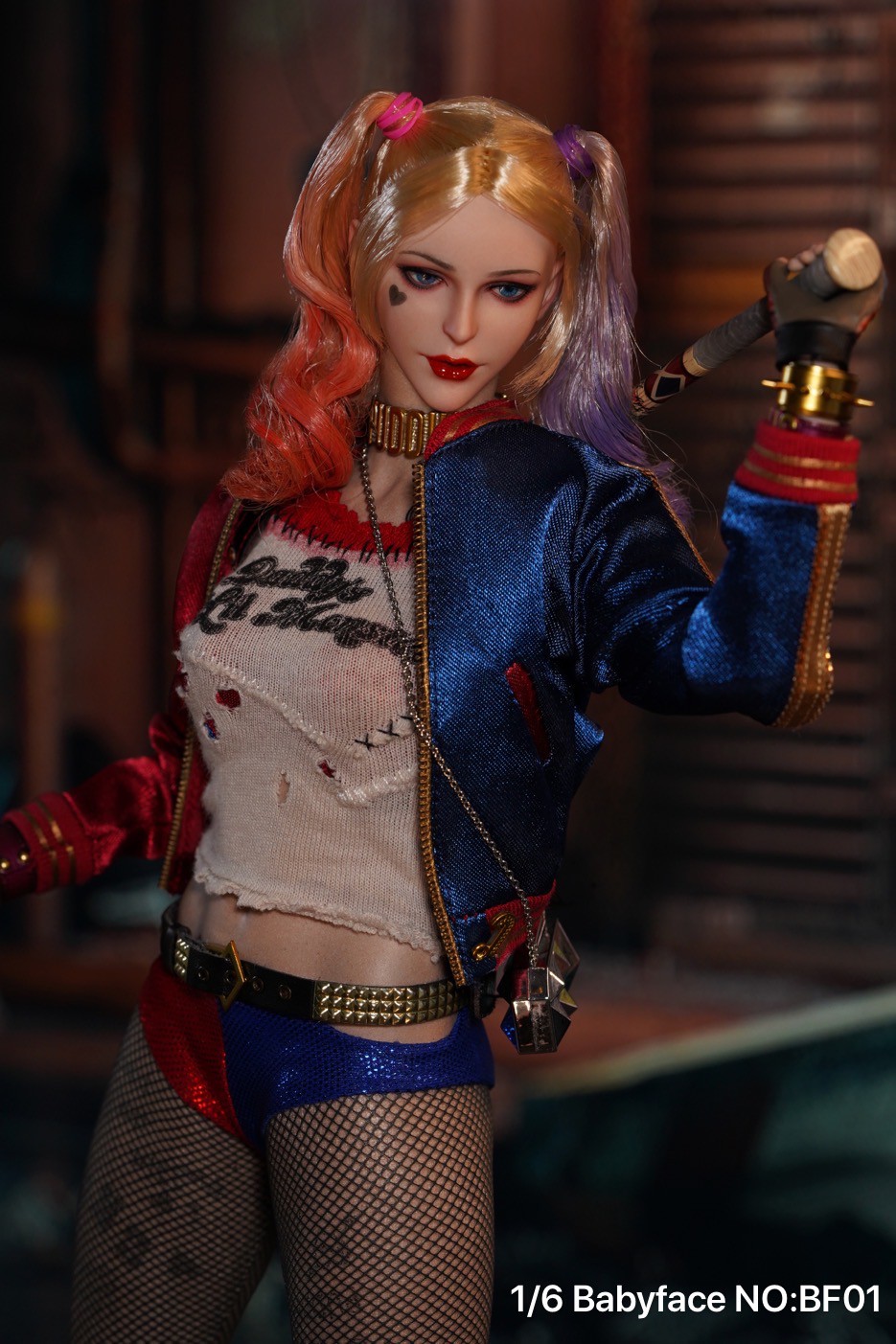 1/6 2020 Harley Quinn head carving