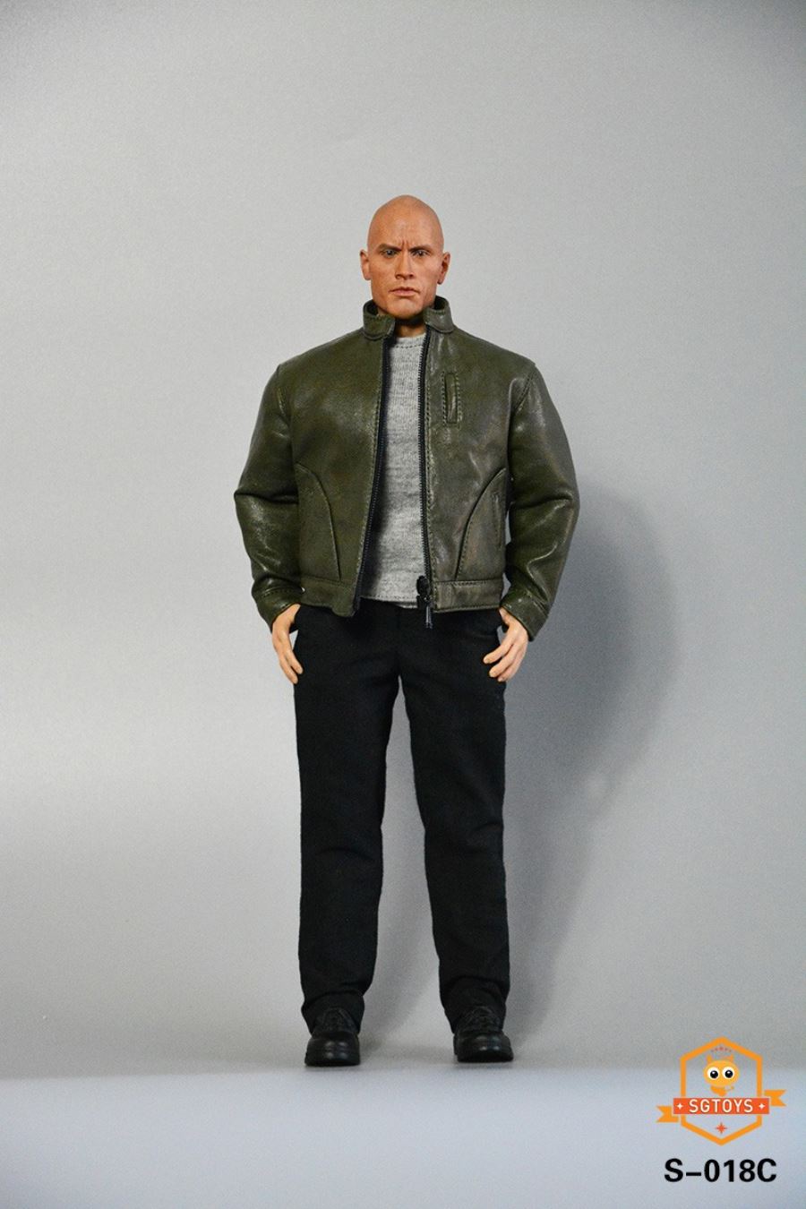 1/6 men's leather suit (S-018)
