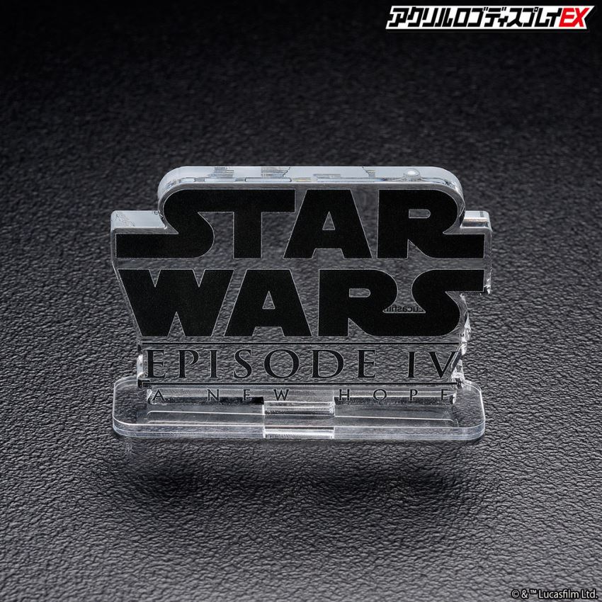 Acrylic logo display EX Star War