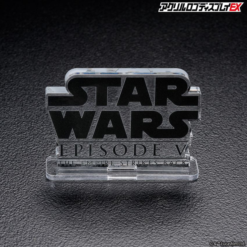 Acrylic logo display EX Star War