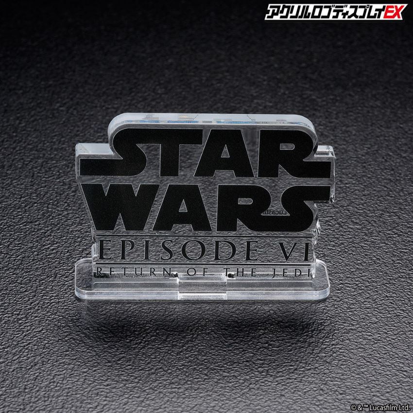 Acrylic logo display EX Star War
