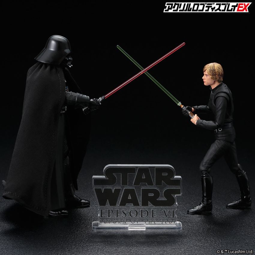 Acrylic logo display EX Star War
