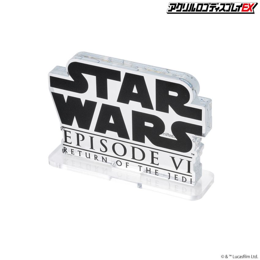 Acrylic logo display EX Star War