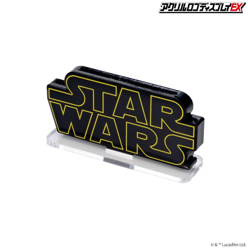 Acrylic logo display EX Star War