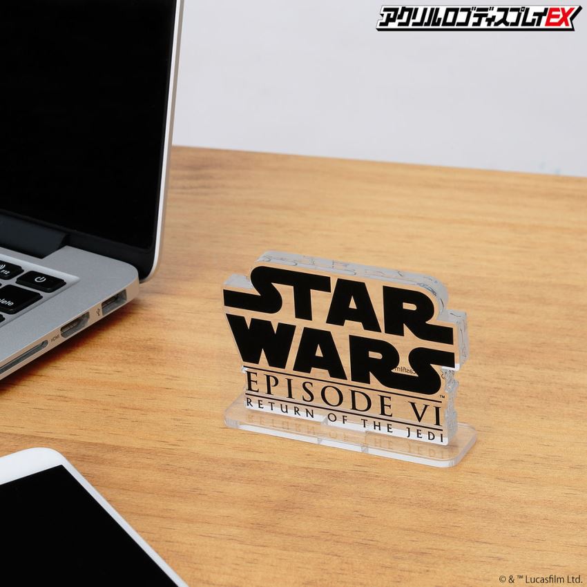 Acrylic logo display EX Star War