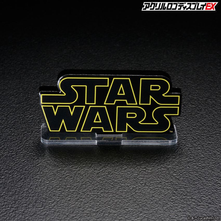 Acrylic logo display EX Star War