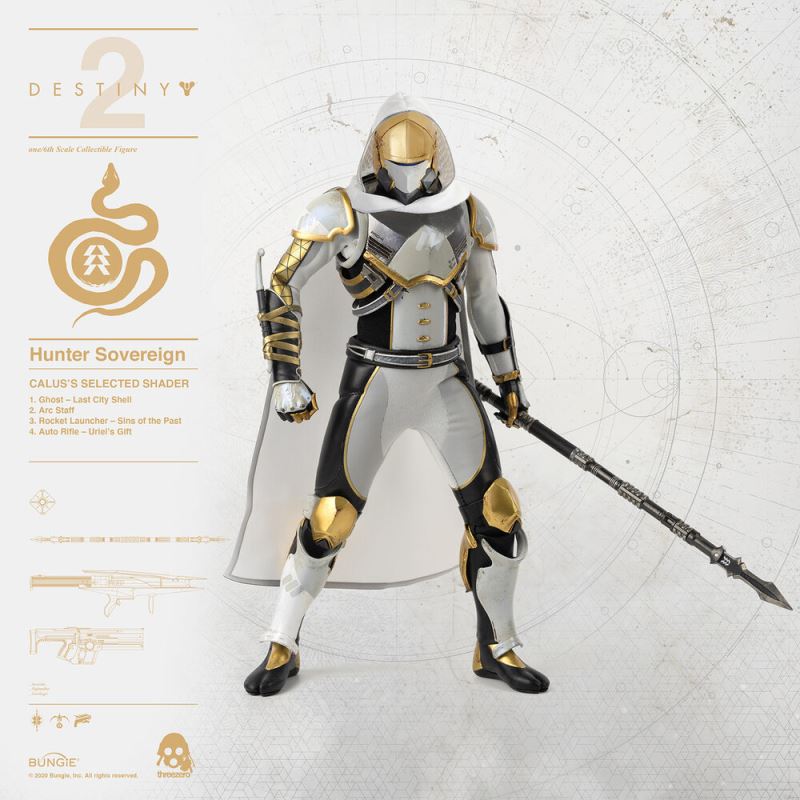Destiny 2 - Hunter Monarch Equipment Callus Chosen Shader