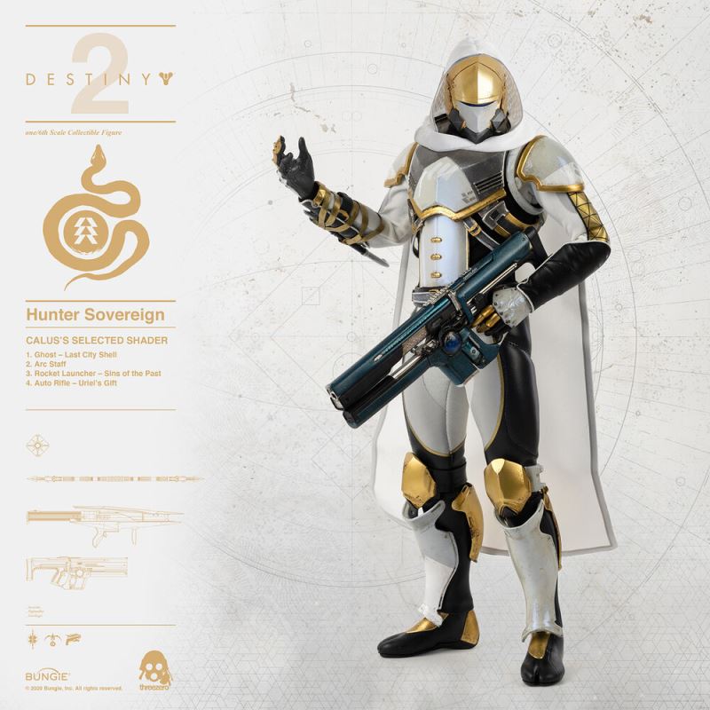 Destiny 2 - Hunter Monarch Equipment Callus Chosen Shader