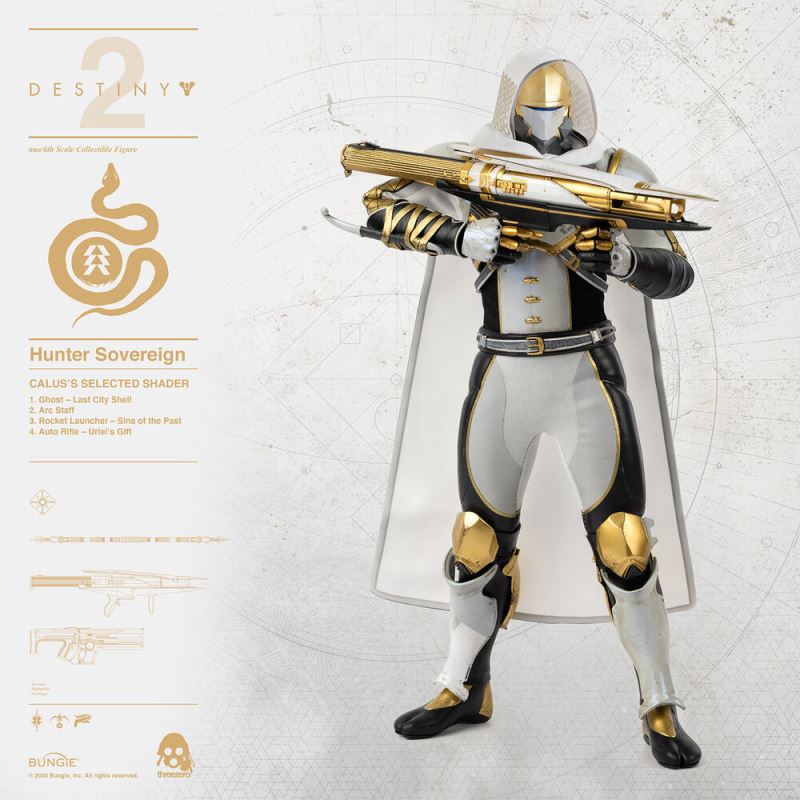 Destiny 2 - Hunter Monarch Equipment Callus Chosen Shader