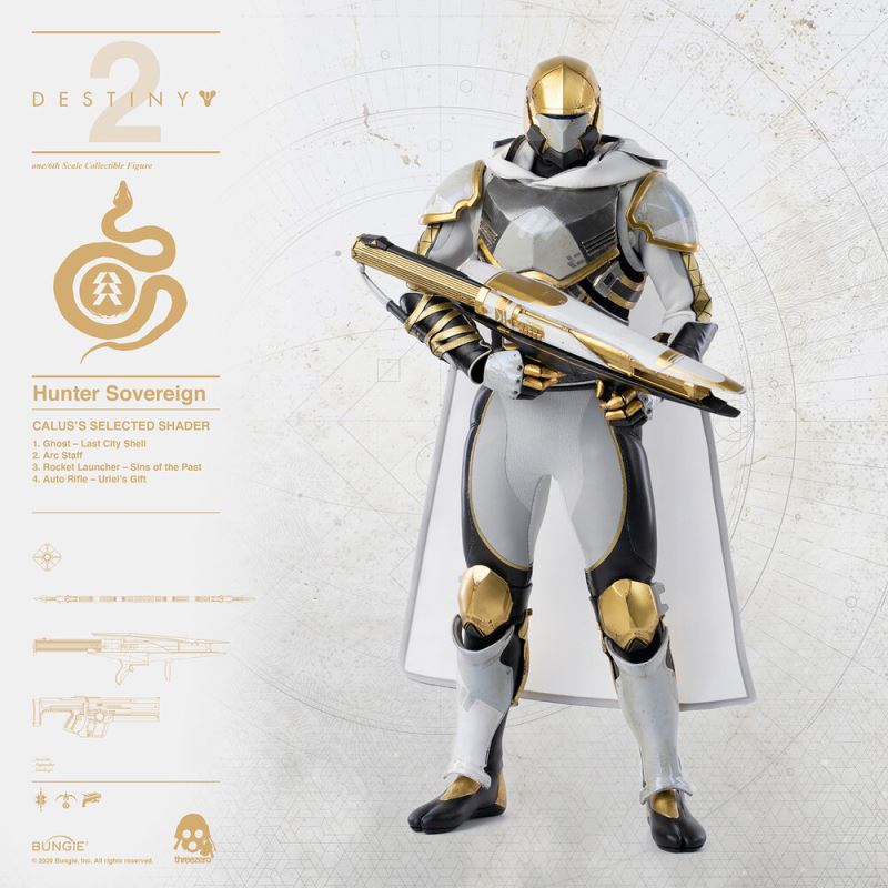 Destiny 2 - Hunter Monarch Equipment Callus Chosen Shader