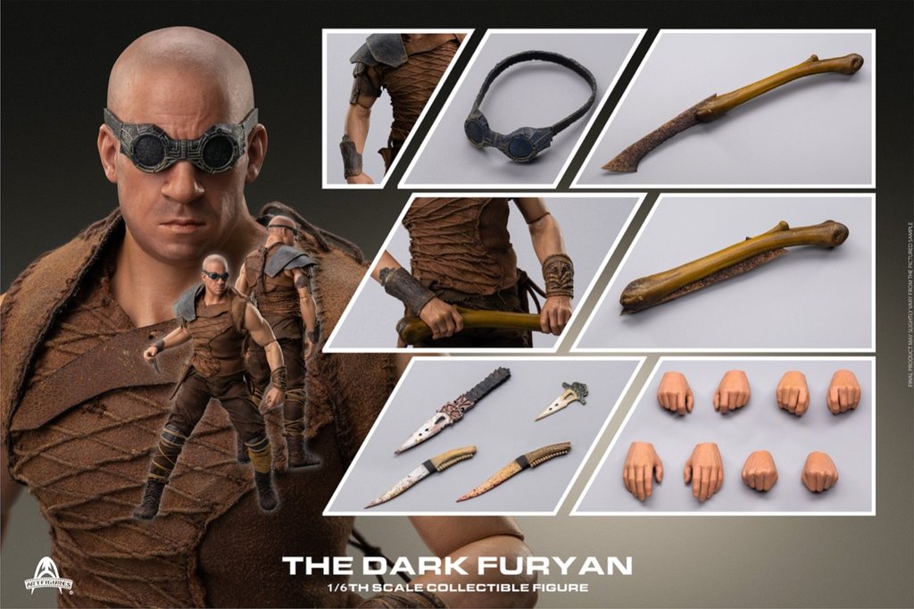 AF-025 1/6 THE DARK FURYAN 2.0