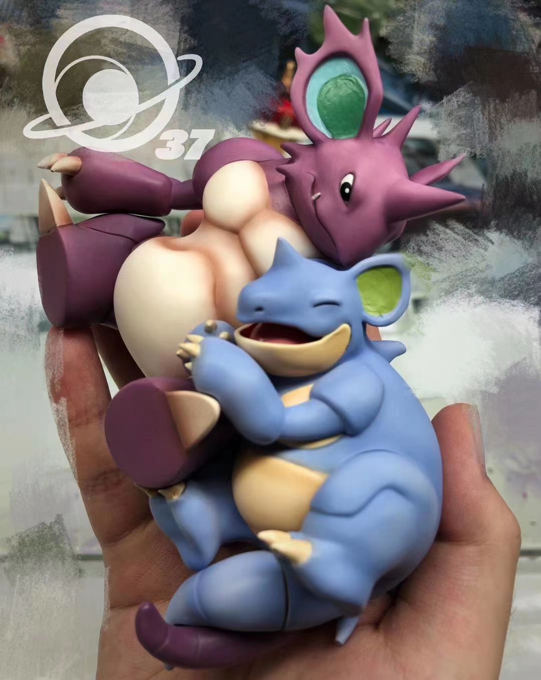 Nidoking & Nidoqueen