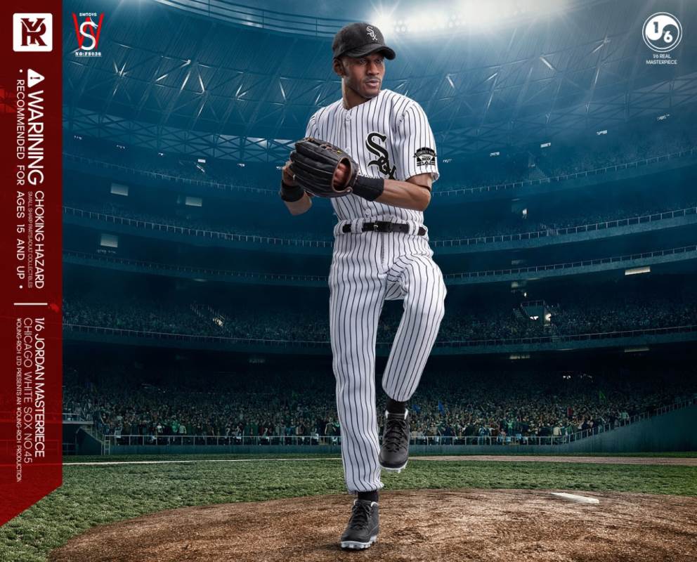 1/6 White Sox No. 45 baseball player
