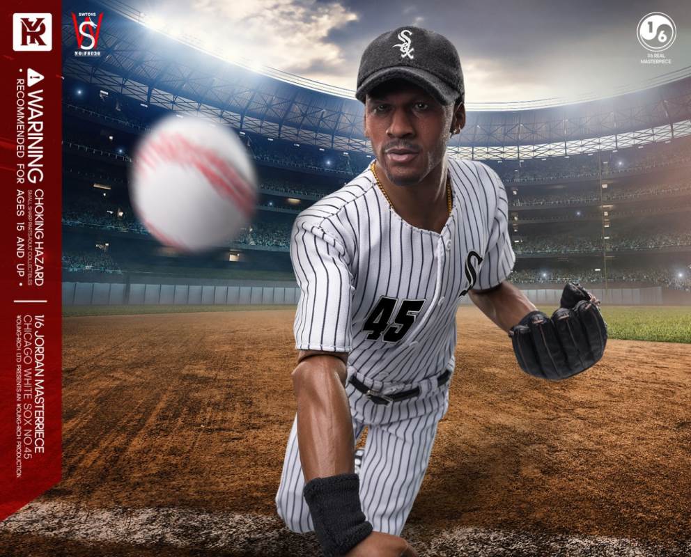 1/6 White Sox No. 45 baseball player