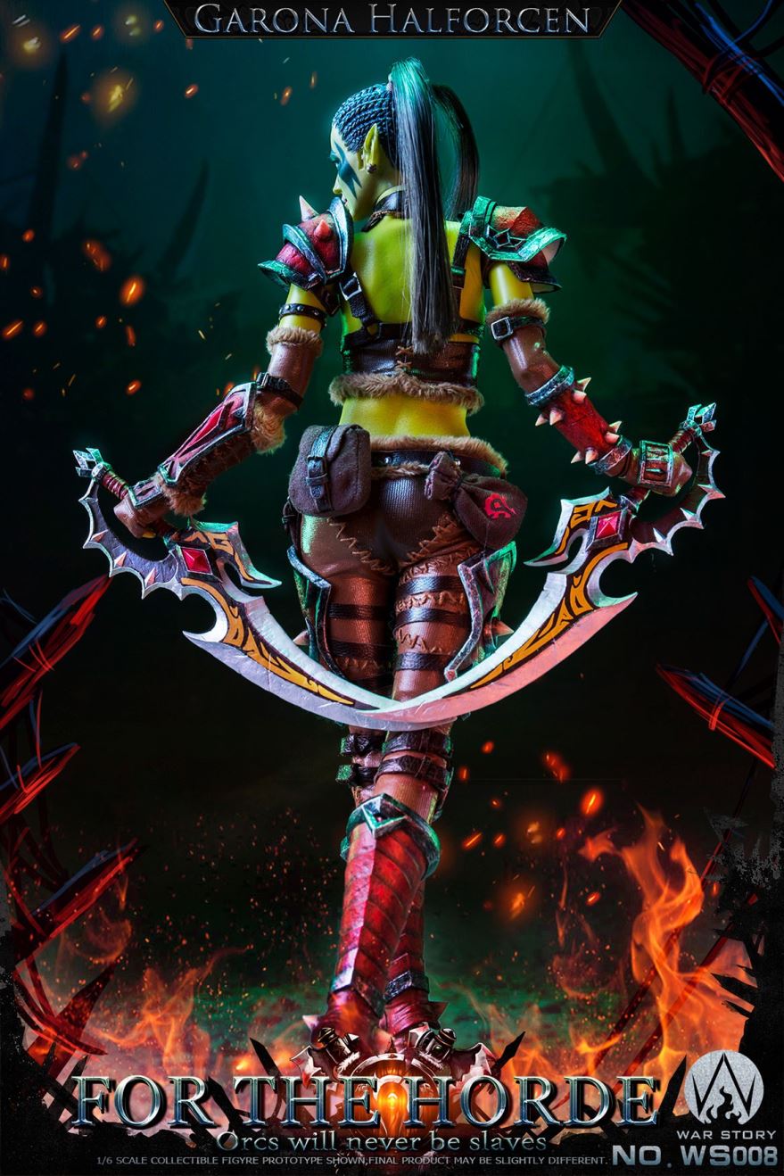 1/6 Soldier human, Orc Assassin,  For the Horde（#WS008）