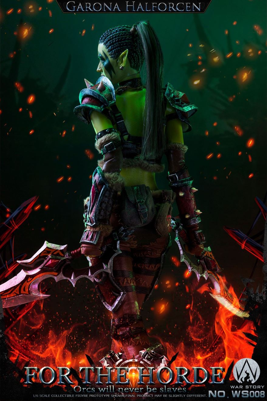1/6 Soldier human, Orc Assassin,  For the Horde（#WS008）