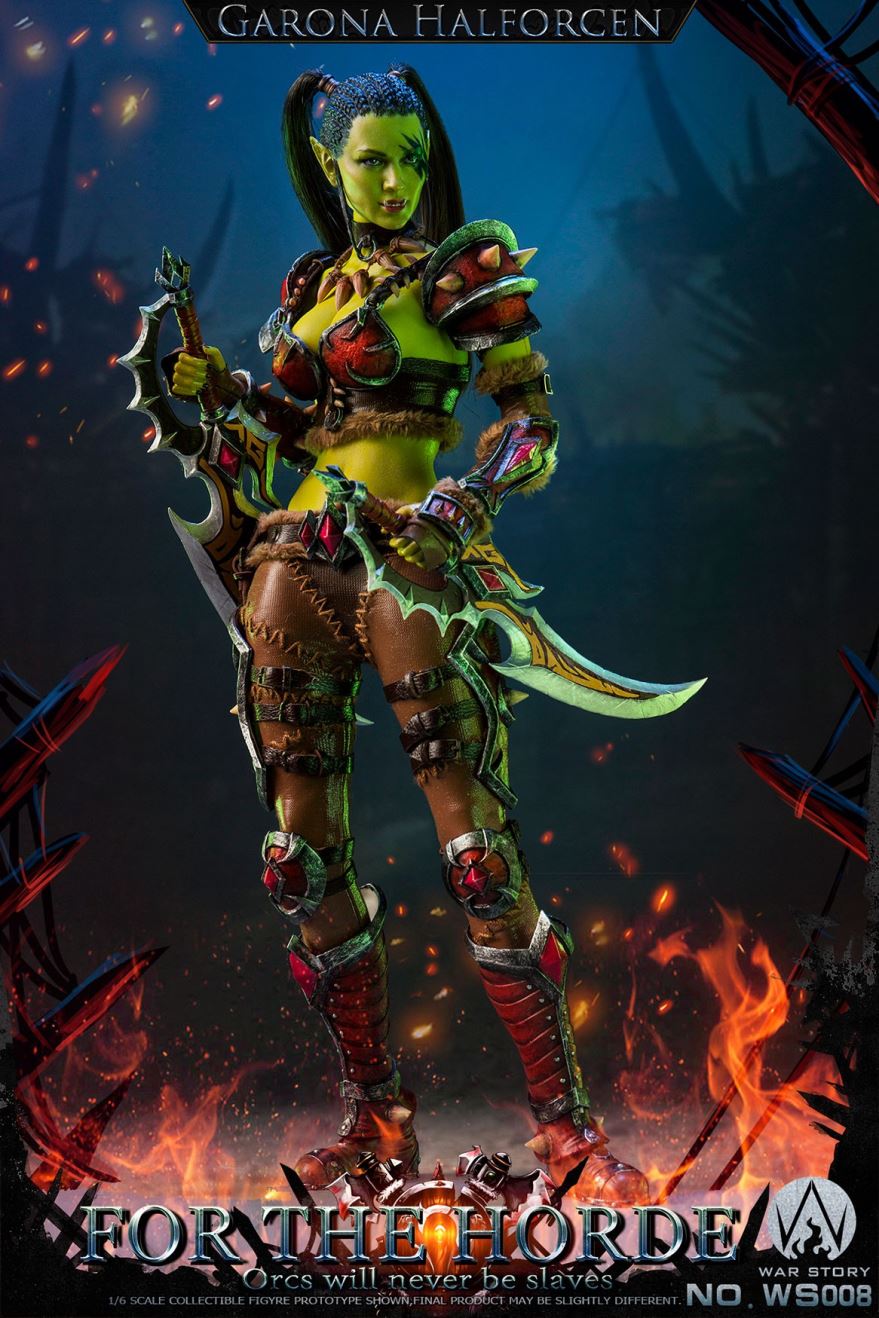 1/6 Soldier human, Orc Assassin,  For the Horde（#WS008）