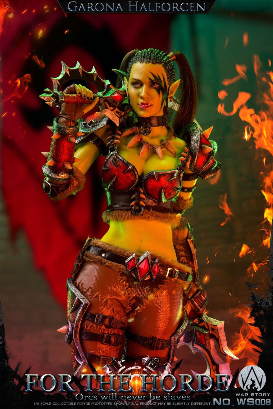 1/6 Soldier human, Orc Assassin,  For the Horde（#WS008）
