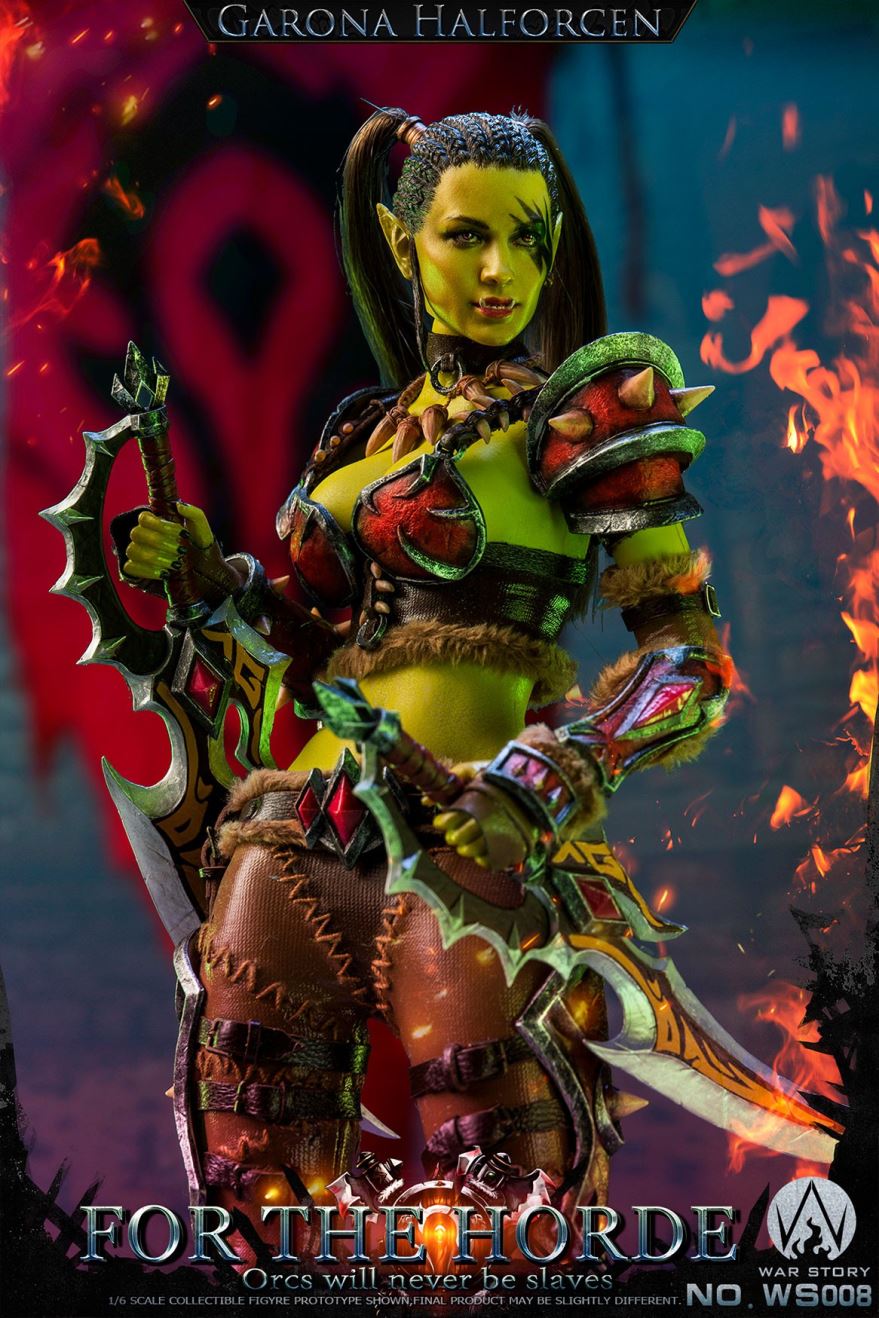 1/6 Soldier human, Orc Assassin,  For the Horde（#WS008）