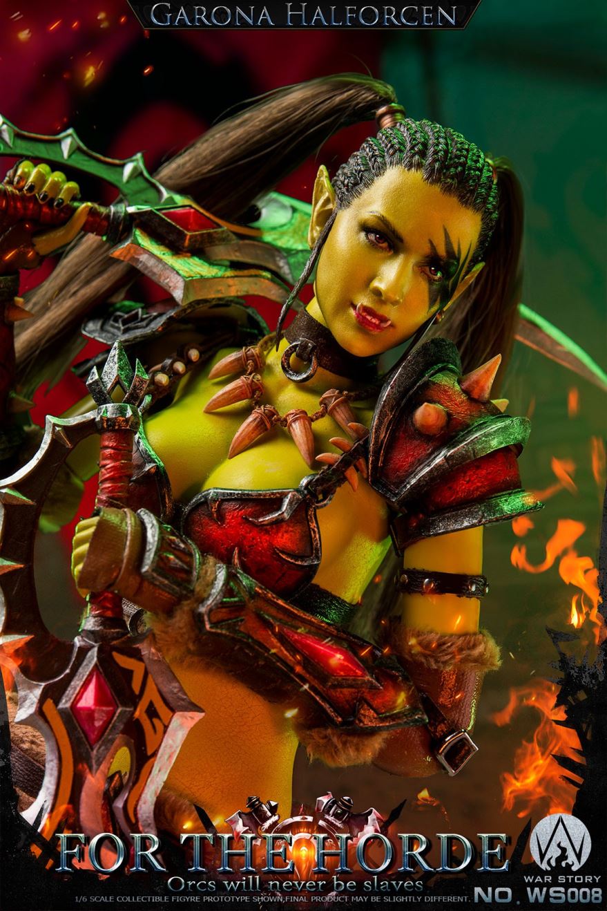 1/6 Soldier human, Orc Assassin,  For the Horde（#WS008）