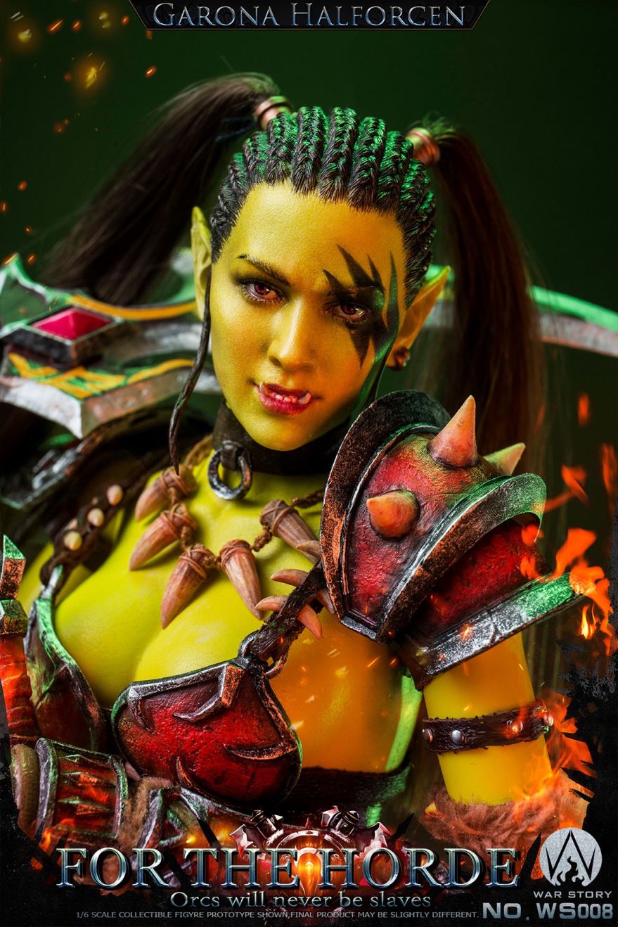 1/6 Soldier human, Orc Assassin,  For the Horde（#WS008）