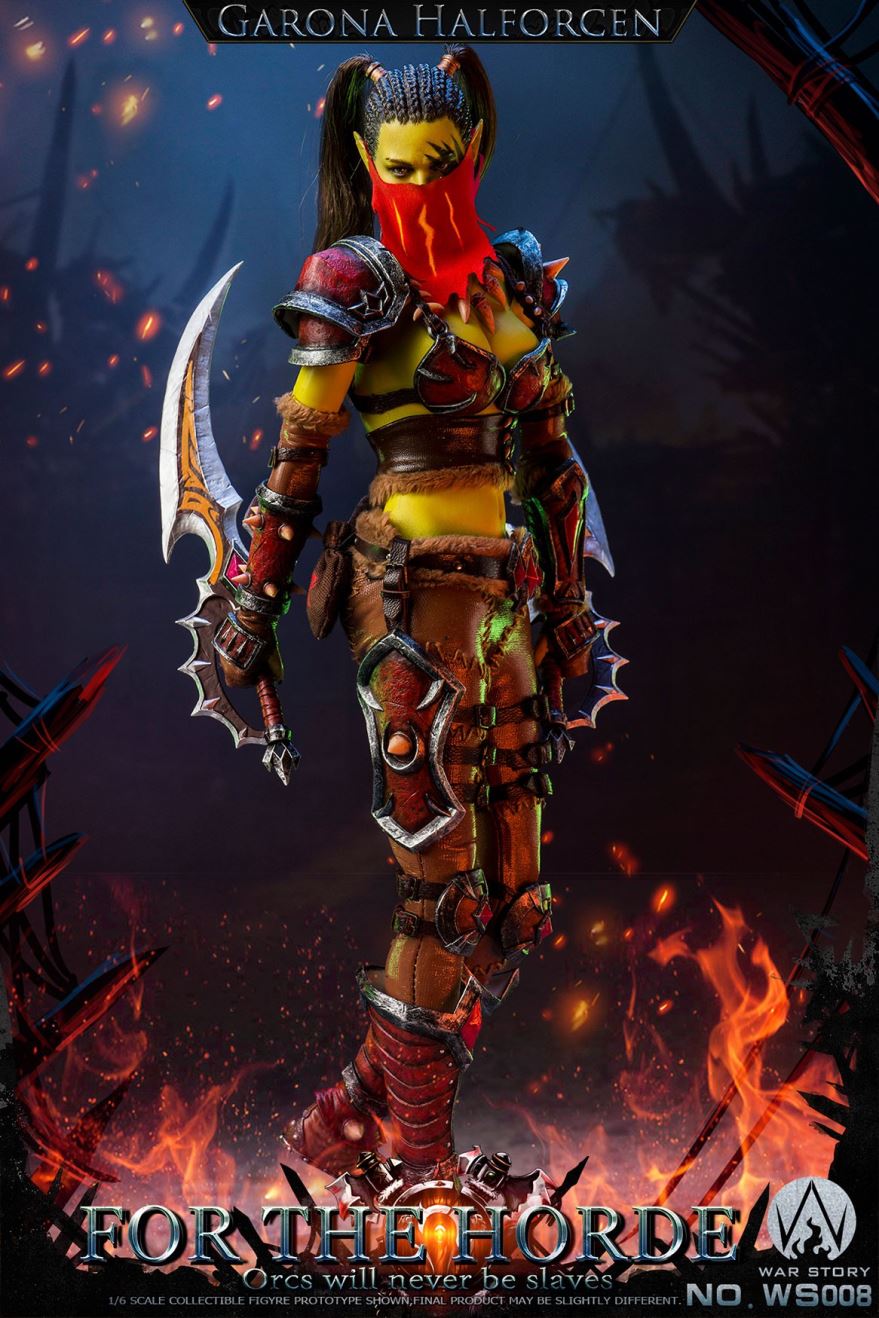 1/6 Soldier human, Orc Assassin,  For the Horde（#WS008）