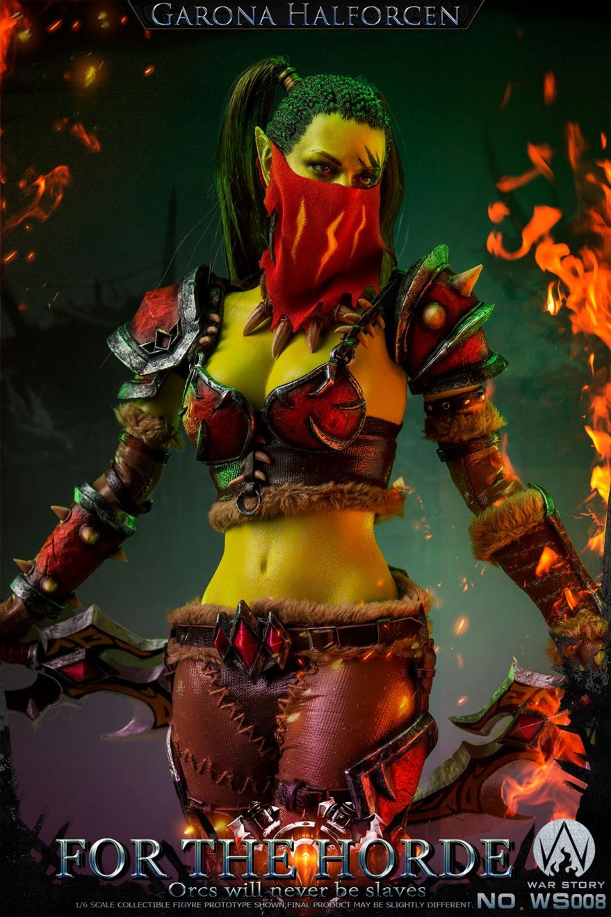 1/6 Soldier human, Orc Assassin,  For the Horde（#WS008）
