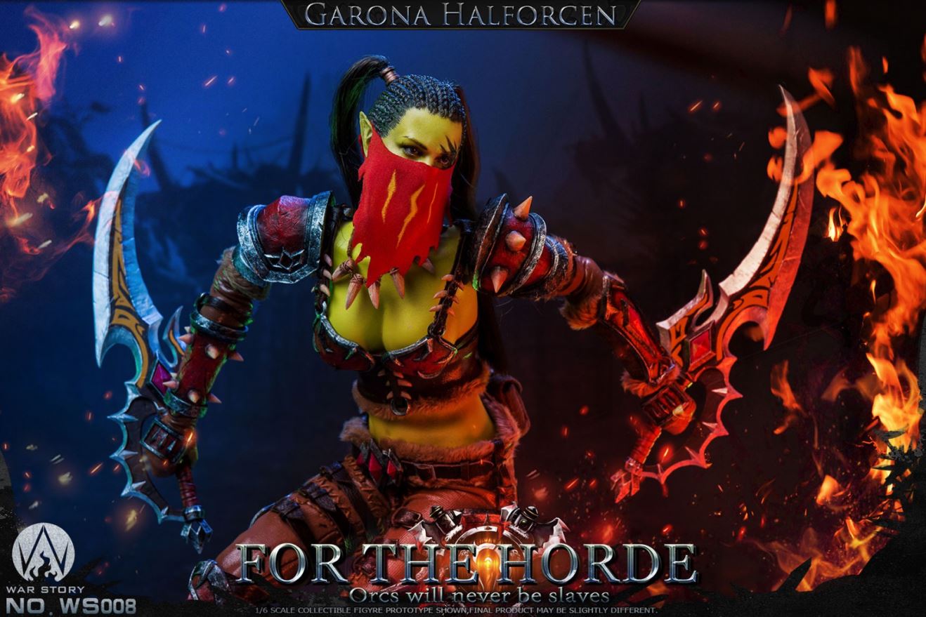 1/6 Soldier human, Orc Assassin,  For the Horde（#WS008）