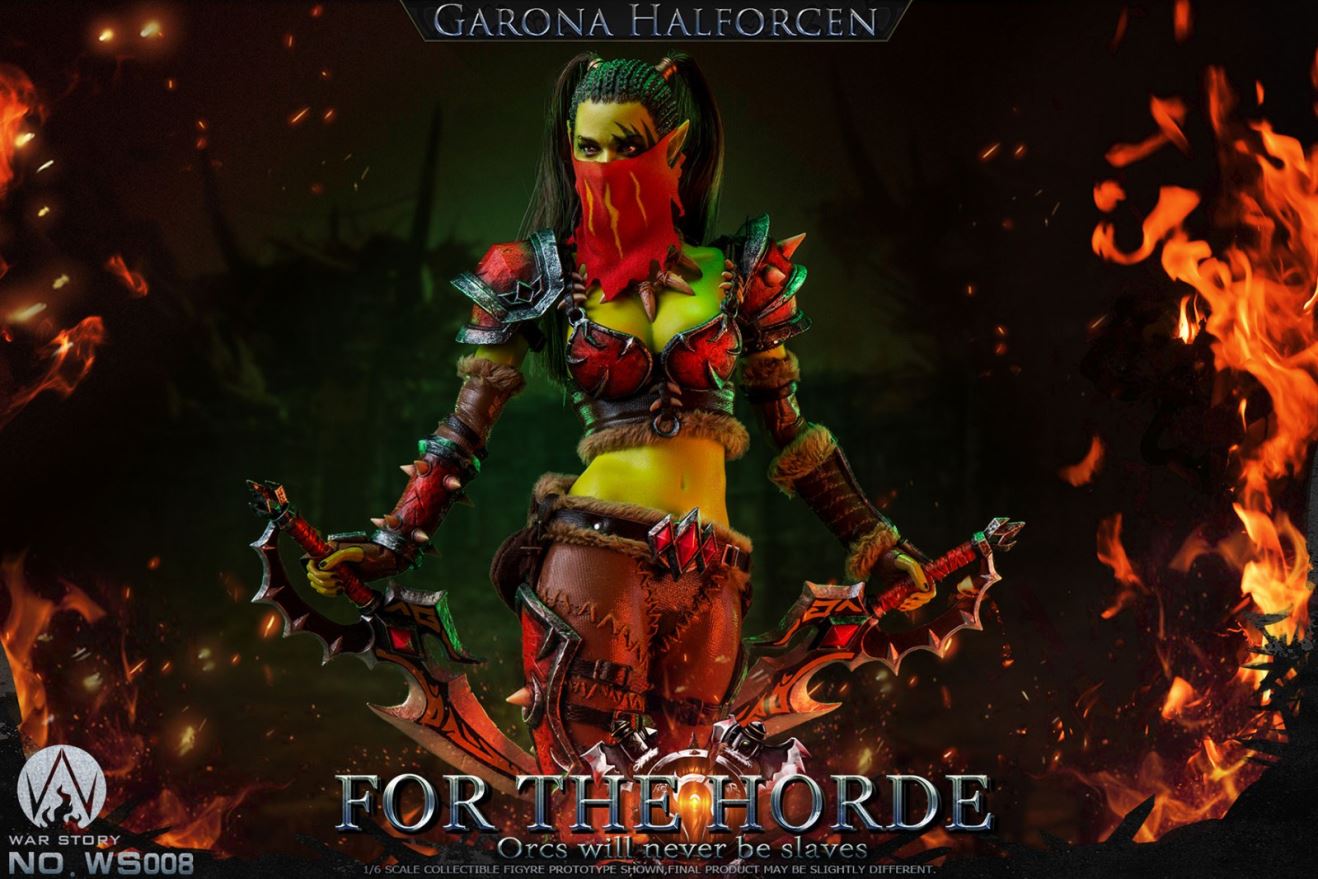 1/6 Soldier human, Orc Assassin,  For the Horde（#WS008）