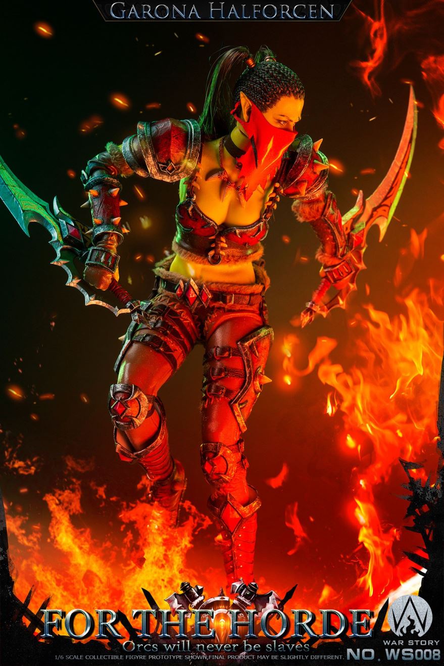 1/6 Soldier human, Orc Assassin,  For the Horde（#WS008）