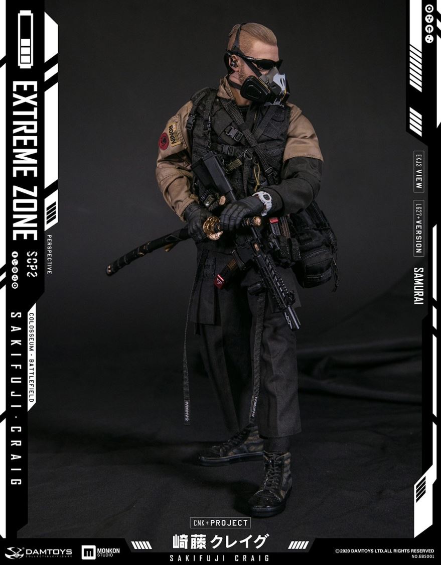 1/6th scale EXTREMEZONE Samurai SAKIFUJICRAIG