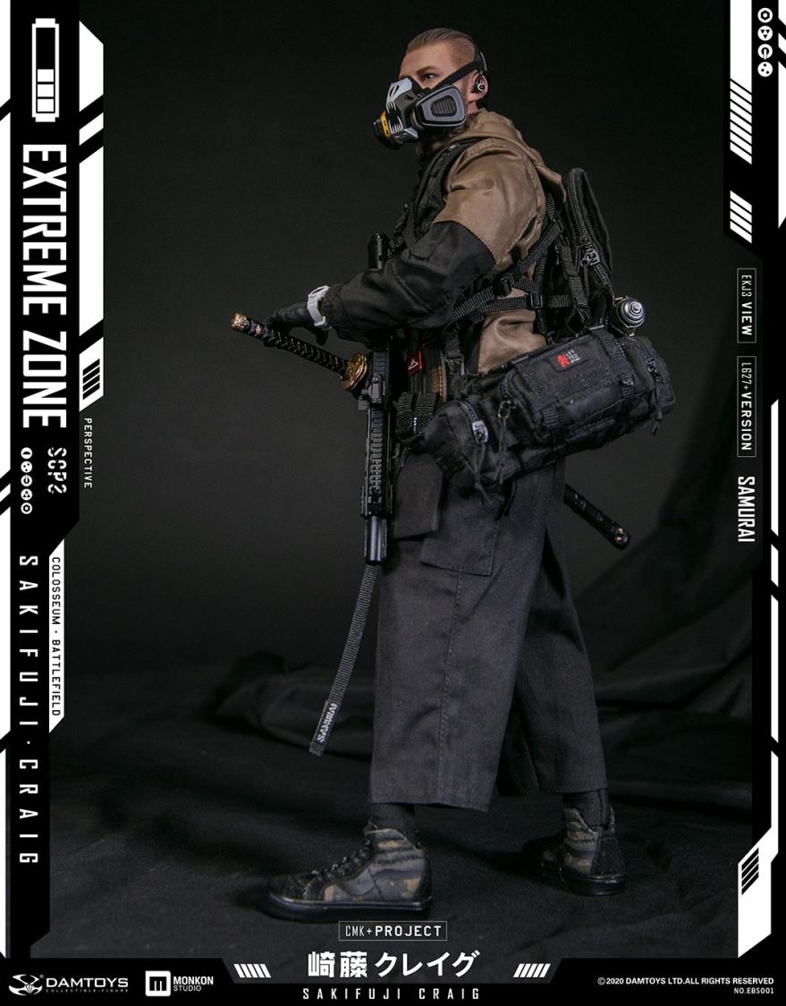 1/6th scale EXTREMEZONE Samurai SAKIFUJICRAIG