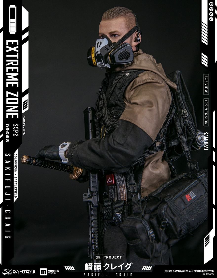 1/6th scale EXTREMEZONE Samurai SAKIFUJICRAIG